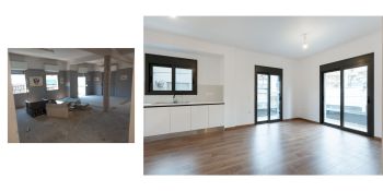 Αλλαγή χρήσης επαγγελματικών χωρών σε κατοικίες συνοδευόμενη με ολική ανακαίνιση και ενεργειακή αναβάθμιση στον Πειραιά