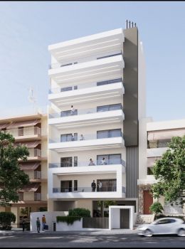 Κτίριο πολυκατοικίας, minimal σχεδιασμού στη Πετρούπολη